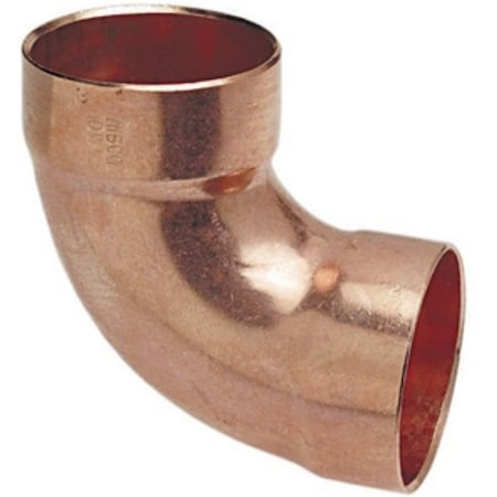 AMERICAN IMAGINATIONS 0.75 in. x 0.75 in. Copper 90 Elbow - Wrot AI-35291